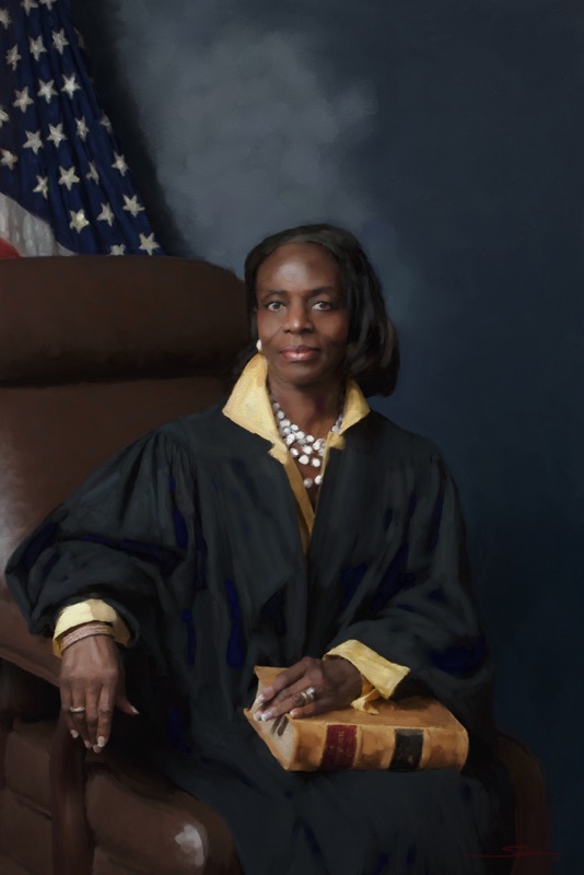 Judge Yates: 42x28 Oil on Canvas