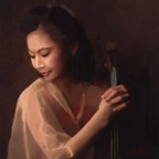 the violinist 20x20.jpeg